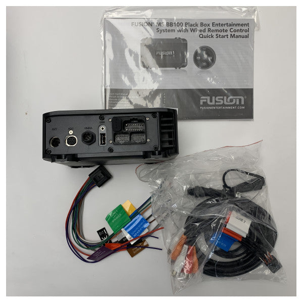 Fusion MS-BB100 - Sistema di intrattenimento marino Black Box con controllo fusion-link