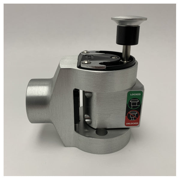 Roswell C910-0049 Морський вертлюг з нержавіючої сталі з системою фіксації - міцний і стійкий до корозії для водних видів спорту