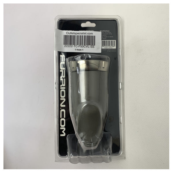 Furrion 50a Couverture de douche de connexion féminine Titane - F50CVL -SS