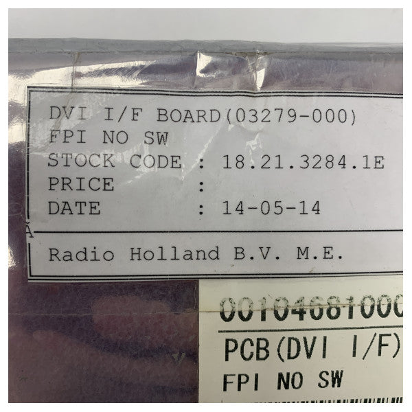 Furuno FPI No SW Platine Vidéo DVI I/F 03279-000 - 00104681000 