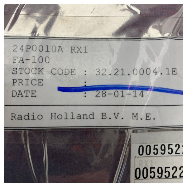 Módulo Receptor Marinho Furuno FA-100/HK 24P0010A RX1 - 005-952-240 