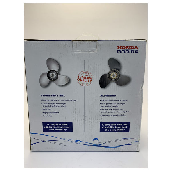 Elica fuoribordo Honda Marine 58130-ZW1-015AH in alluminio a 3 pale destrorsa 