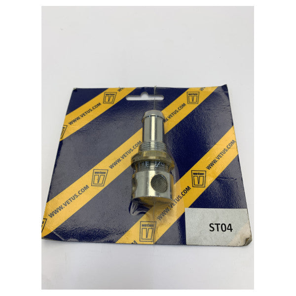 Vetus ST04 16 mm Hortum İçin Düz s/s 315 Hava Havalandırma Nipel 