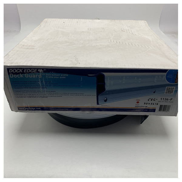 Dock Edge - Perfil de protección económica para muelles blanco - 1136F 