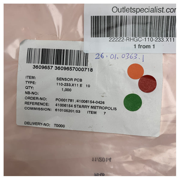 PCB de capteur marin gyroscopique de haute qualité Raytheon Anschutz 110-233.X11 E 