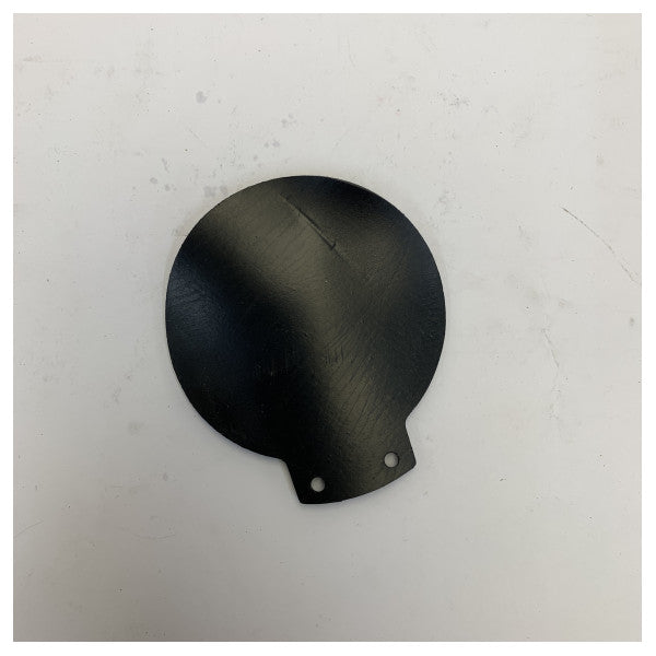 Vetus TRC50PV Transom Mount Exhaust with Non-Return Valve Black