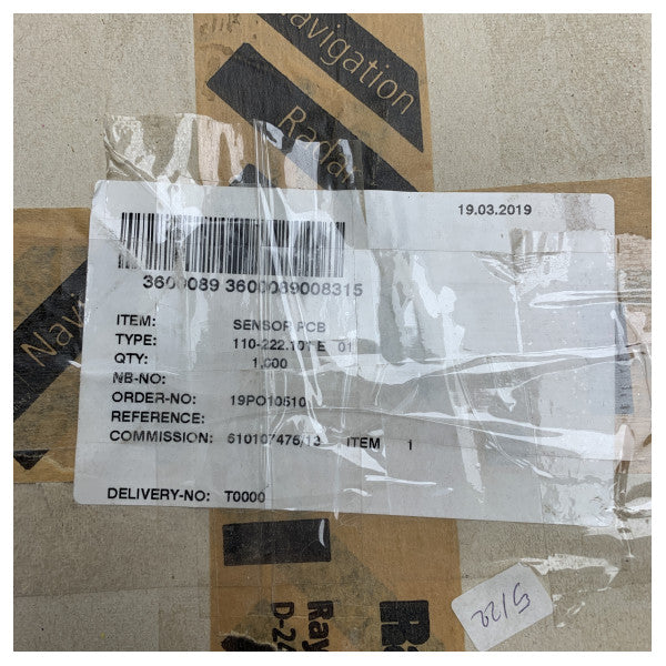 Raytheon Anschutz Standard 20 Gyrocompass PCB Sensor 110-222.101