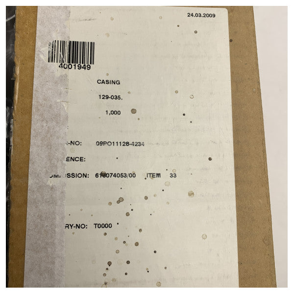 Raytheon Anschutz 129-035 Gyrokompasskontrollernhetens monteringsfäste 