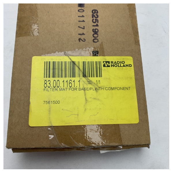 リタールDK 7561.500 マリングレードフィルターマット - 電気エンクロージャ用高耐久性耐湿エアフィルター