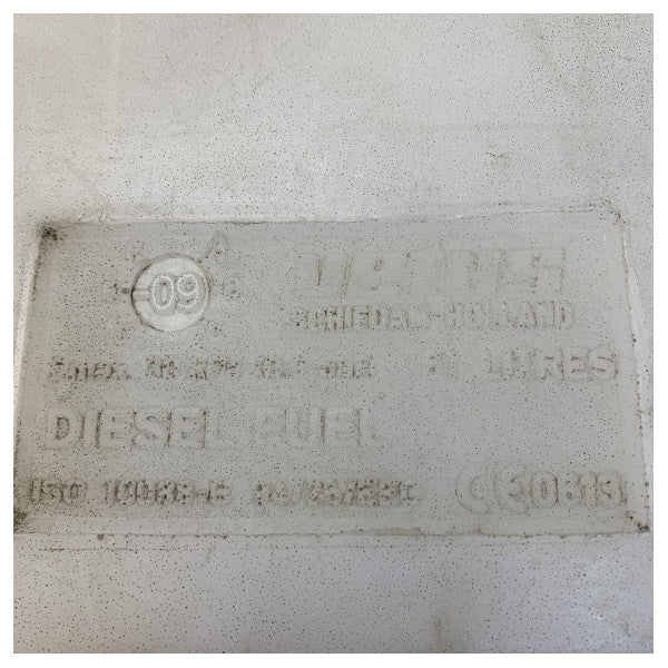 Vetus CE613 Réservoir marin universel en plastique pour carburant et eau pour bateaux 
