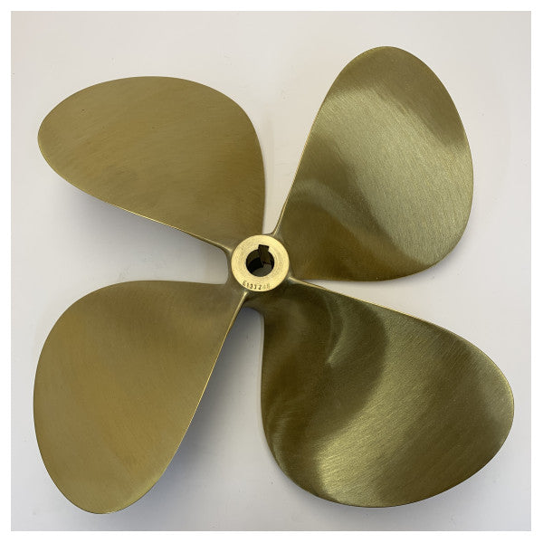 Vetus P4E-17 X 17R Propeller 4-Blade Messing Højrehåndet 30 mm 