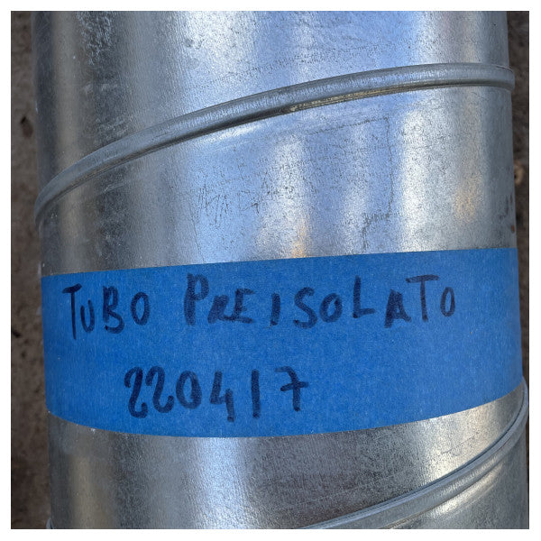 Pre-Insulated Galvanized Steel Pipe 200mm for Marine and Industrial Use
