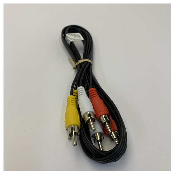 RCAからRCAへのオーディオ/ビデオケーブル - 1.5m - エンターテインメントシステム 