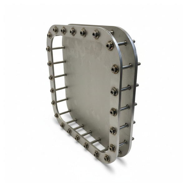 Hublot d'inspection Ferretti Group avec cadre et joint N42 - 404438 