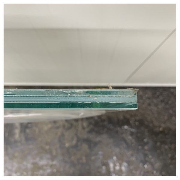 Ferretti Group Riva R130 Pulpit Glass Screen Starboard Side White 