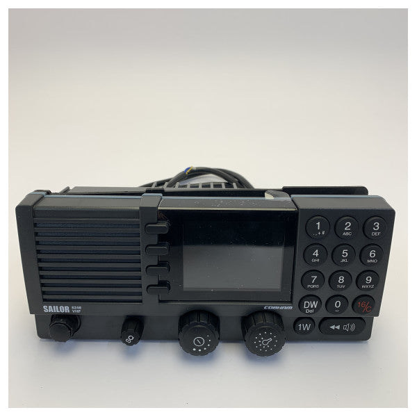 Cobham Sailor 6248 Professional Marine VHF Radio Black - 406248A-00500