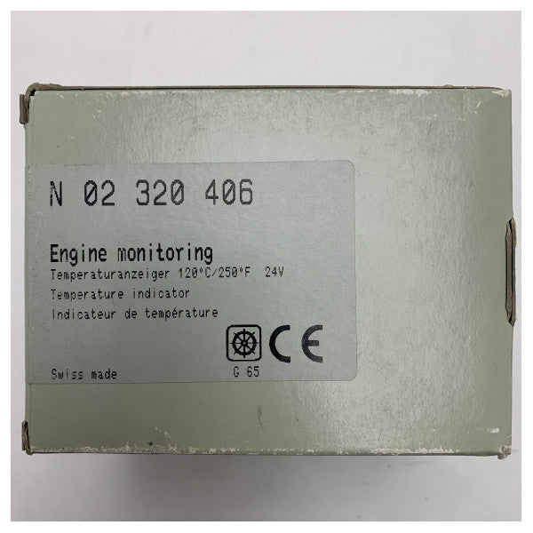 Indicatore di temperatura motore VDO N02 320 406