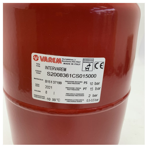 Джетті високолужний морський тиск судно 8Л 10 Бар - 8034108702759 