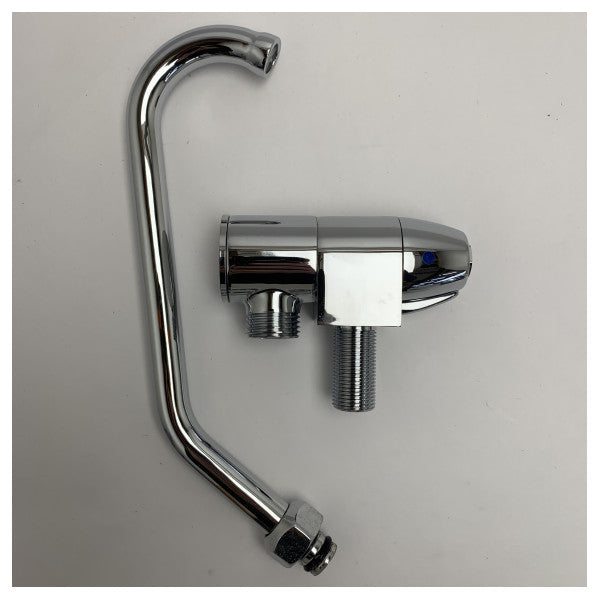 Osculati kromirana rotirajuća slavina serije Slide niska hladna voda - 17.046.03 