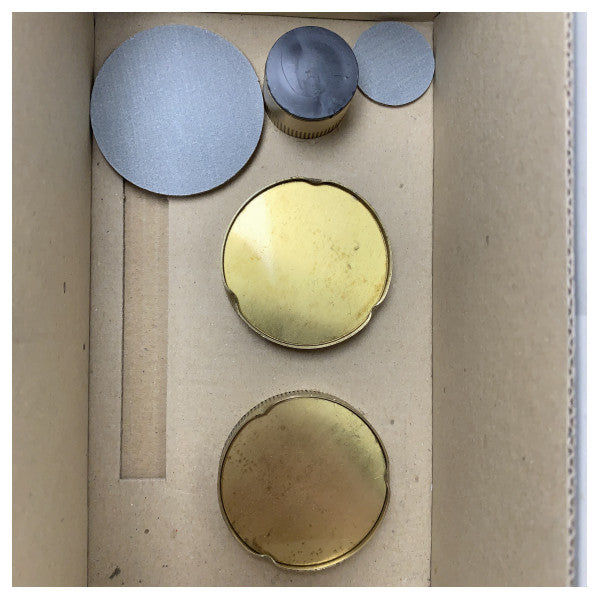 Wurth dörrlåssats i guld och mässing - 0695.320.021