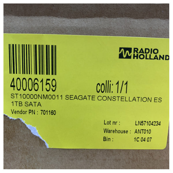 Seagate Constellation ES 1TB SATA 3.5 inç Kurumsal HDD ST1000NM0011 