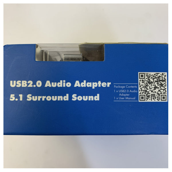LogiLink UA0053 USB 2.0 ekstern lydkort - 5.1 lydadapter til marin PC 