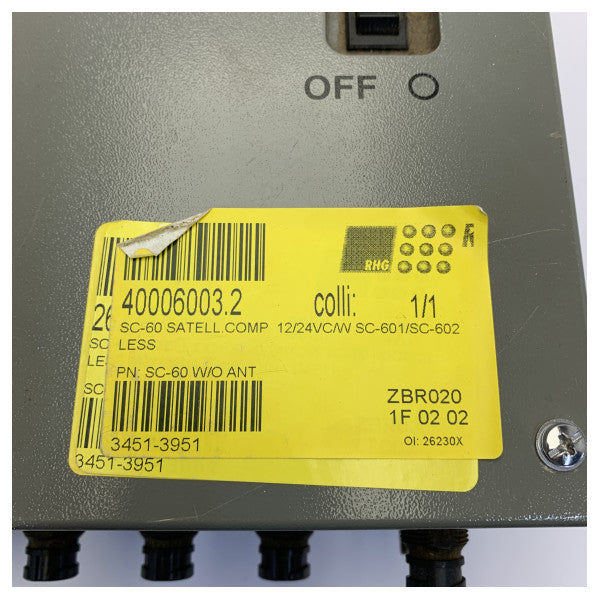 System kompasu satelitarnego Furuno SC-60 