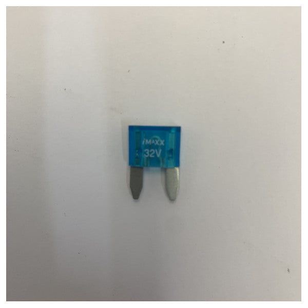 Fusible mini lame IMAX Olvis 7015 15A bleu pour automobile et marine 