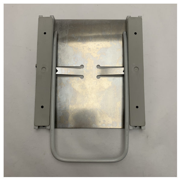 Norsap adjustable pilot seat base silver aluminium - 3751/640