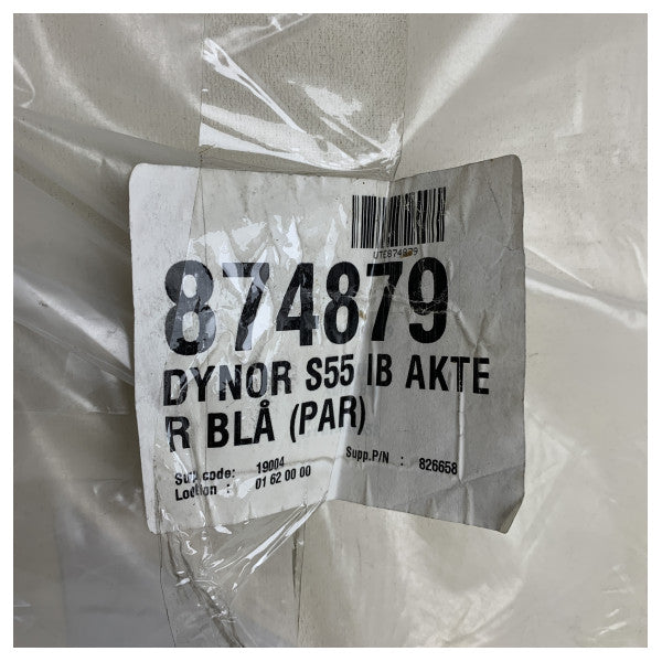 Springfield 874879 подушка сидіння пілота для Uttern S55, колір білий та синій