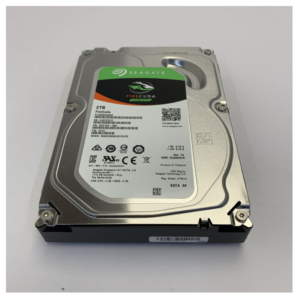 Seagate FireCuda 2TB SSHD 3.5 pulzier Intern Hard Drive ST2000DX002 