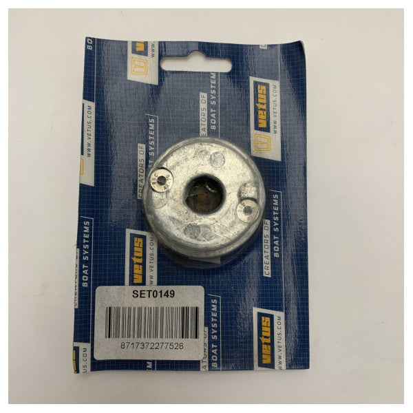 Ánodo de zinc de recambio Vetus para hélice de proa 35 / 45 / 55 kgf - SET0149