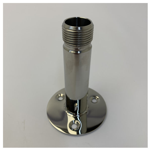 AC Antennas N288F Deskmount - Stainless Steel SS304 Marine Antenna Base - 1inch 14TPI Male 