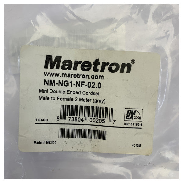 Maretron NM-NG1-NF-02.0 Mini Double-Ended Cordset - Han til Hun - 2m 
