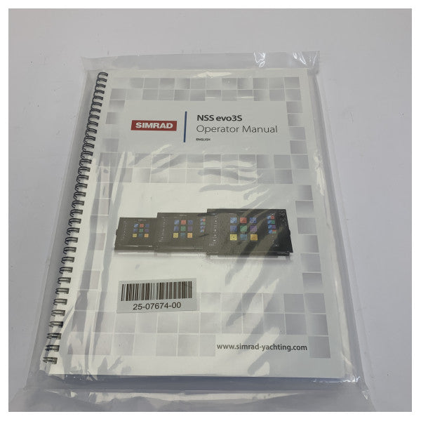 Simrad NSS12 EVO3 Kartsplotter Multifunktionell Pekskärm 12 tum Display 