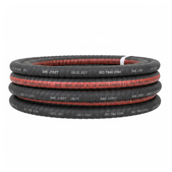 Carbopomp Marine Fuel Hose ISO 7840 A1 - Flexible Fuel Suction & Discharge Hose