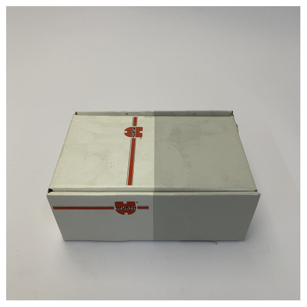 Wurth rustfrit stål skydedørshåndtagskit 120x3mm - B4D-U-KIT W 