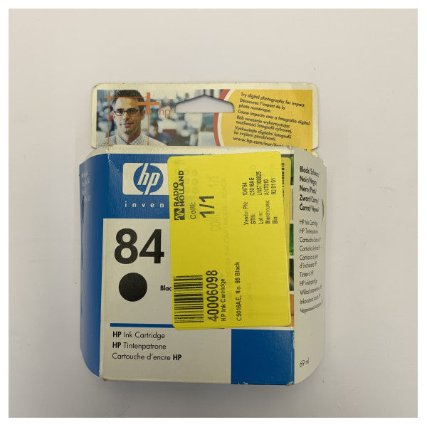 HP No. 85 mustekasetti musta C5016A - alkuperäinen mustekasetti 