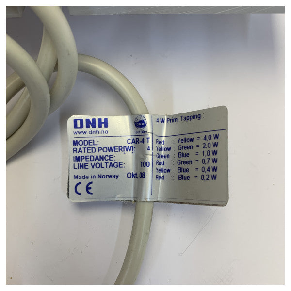DNH CAR-4T maritim høyttaler - 100V skipshøyttaler 