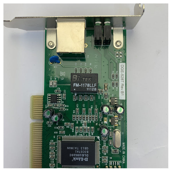 بطاقة شبكة PCI إيثرنت جيجابت D-Link DGE-528T - محول RJ45 بسرعة 10/100/1000 ميغابت/ثانية 