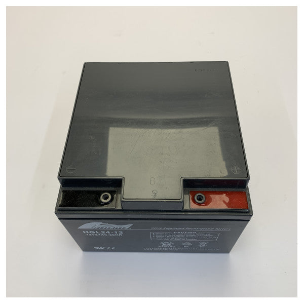 Batterie Fullriver CP24-12 VRLA AGM 12 V 24 Ah - Batterie marine et pour yacht 