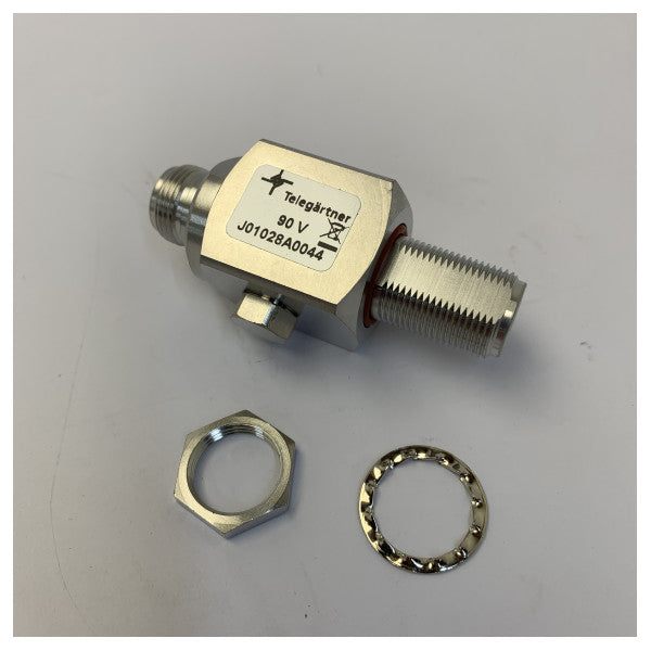 Telegärtner Surge Suppressor N-Type Female 90V Arrester J01028A0044 