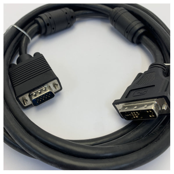 Kabel morskiego wyświetlacza DVI-I do VGA - 3 m - K5436.3 