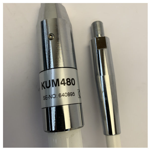 AC Antennas KUM480 HF/SSB-Marineantenne - 2 Segmente - 5m - 500W - 1,4-30MHz 