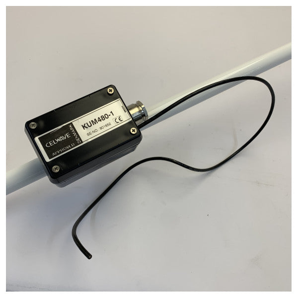 AC Antennas KUM480-1 HF/SSB Marine Antenna - 2 Sections - 5m - 500W - 1.4-30MHz 