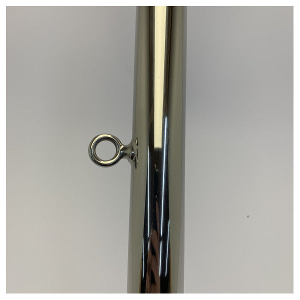 Ferretti rustfrit stål flagstang med stangstøtte - 152387 