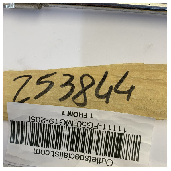 RAM Gazlı Yay Paslanmaz Çelik AISI 316 - 521mm 350N 19/8-205 Yat Donanımı 
