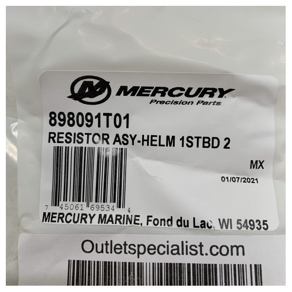 Mercury Mercruiser resistor assembly cable - 898091T01