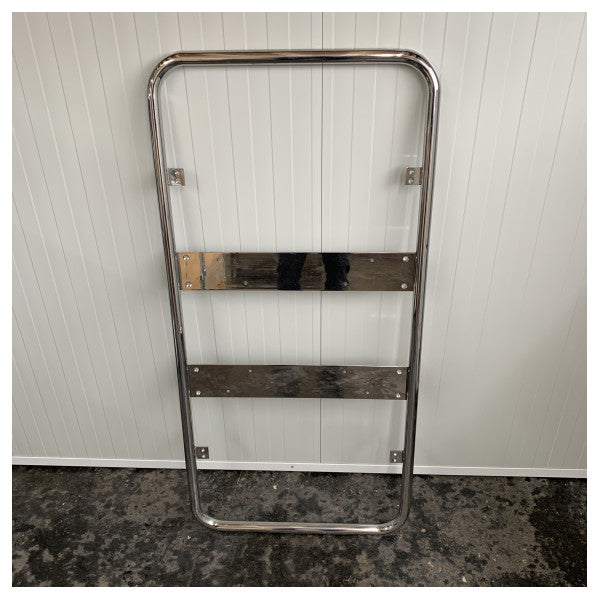 Hanse Stół kokpitowy ze stali nierdzewnej Medium Frame - polerowana podstawa ze stali nierdzewnej - MET1514 