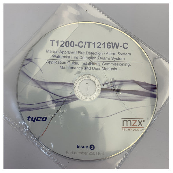Sailor Tyco T1216R-C Marine brannalarmpanel - brannalarmkontrollpanel - Wheelmark 